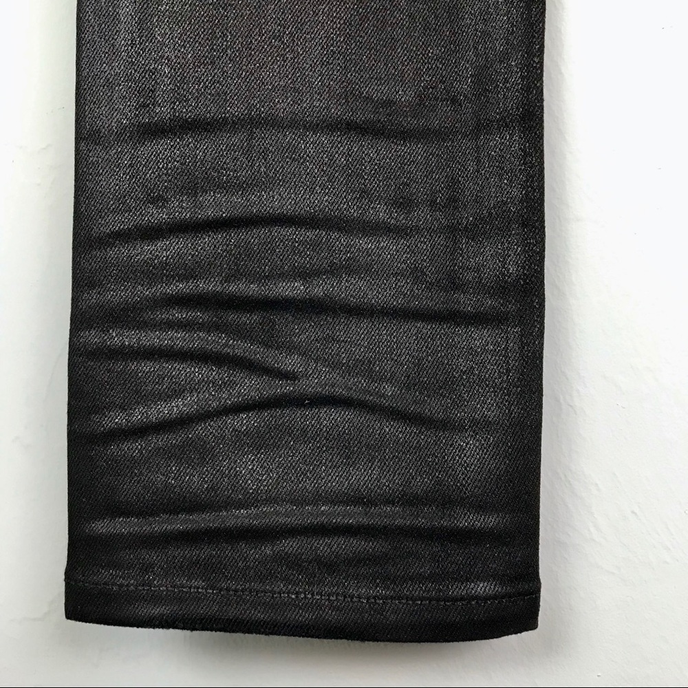 AMIRI Black Broken Wax Stack Skinny Jeans Size 29 - Picture 6 of 8